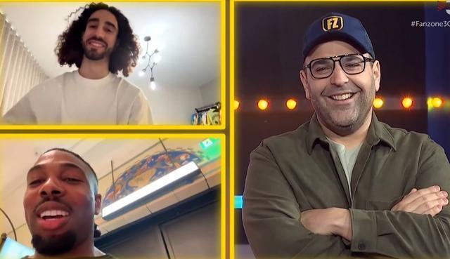 乐鱼体育-库库与特拉奥雷连线并打趣：还好隔着屏幕，不过都是场上的事